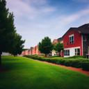 A sideview of a housing community