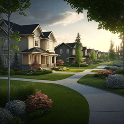 Beautiful housing community