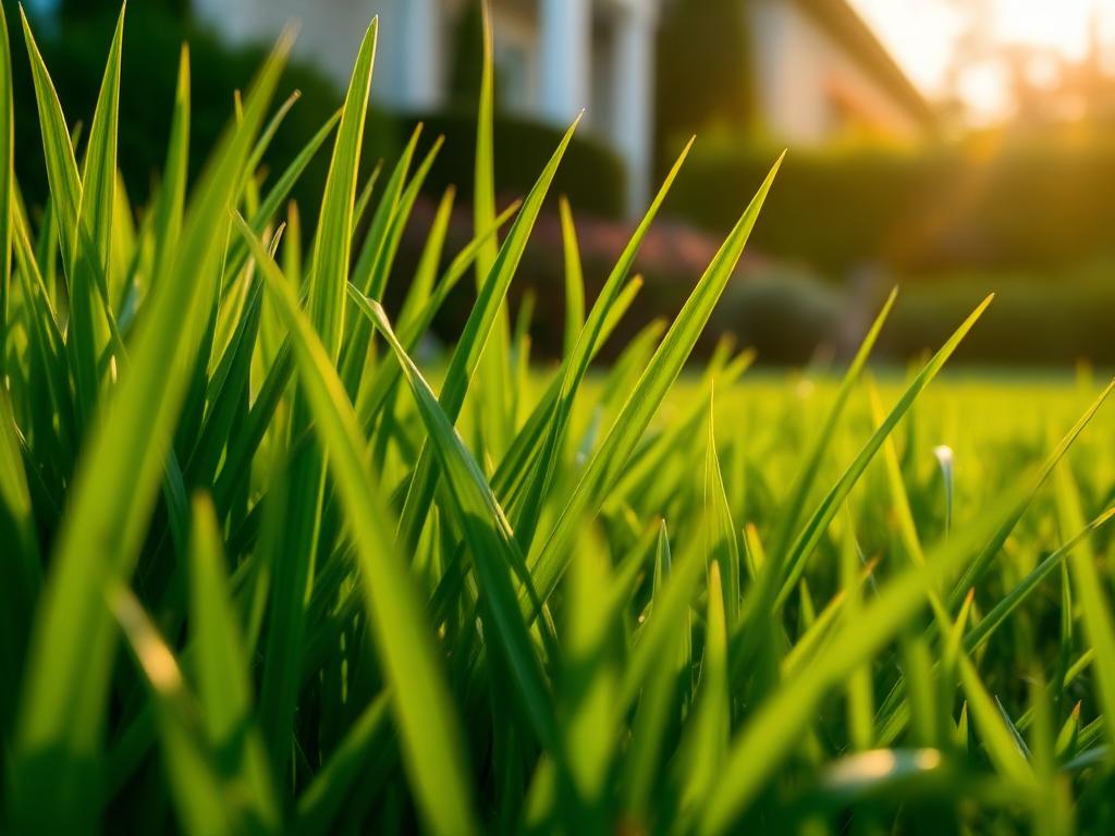 Healthy thick lawn growing in a Sioux Falls yard